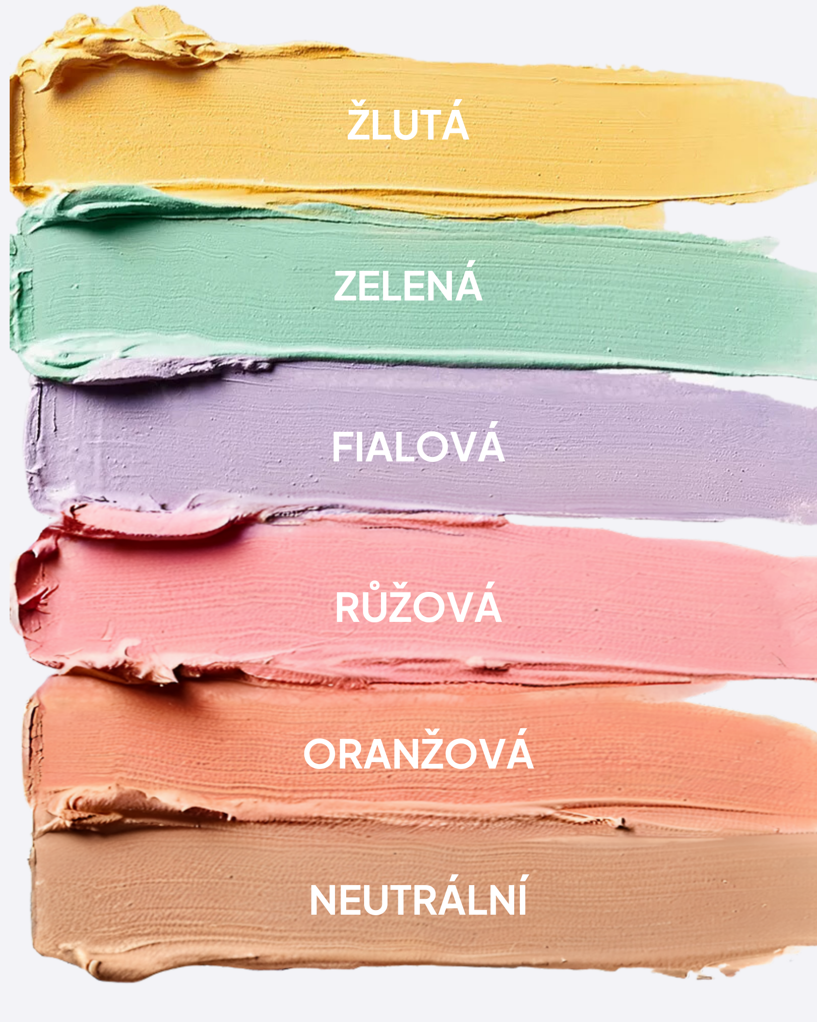 Barevné korektory od A po Z
